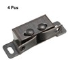 uxcell Retro Wardrobe Door Iron Double Ball Roller Catch Latch,