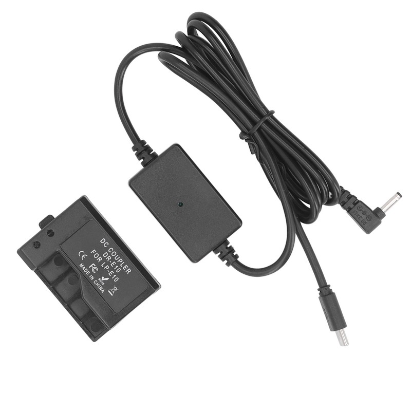 LP E10 Dummy Battery DR E10 DC Coupler Dummy Battery