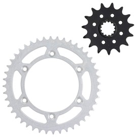 NICHE Front 428 Pitch 15T Rear 520 44T Drive Sprocket Kit for Suzuki DRZ400S DR350 DRZ400SM DR350SE Kawasaki KLX400SR