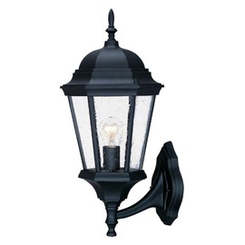 Acclaim 5250BK Richmond Collection 1-Light Wall Mount Outdoor Light Fixture, Matte Black