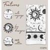 Karma Gifts Black and White Boho Tea Towels, 28" L