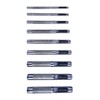 9 Piece Hollow Punch Set Belt Leather Hole Maker Gasket