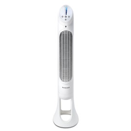 Honeywell QuietSet Whole Room Oscillating Tower Fan (5 Speed Settings, Oscillating 80°, Timer Function, Auto-Off Lights, Remote Control) HYF260