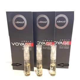 Armaf 3X Armaf Voyage Intense Men Sample Vial *Eau De Parfum* Spray On Card