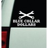 Blue Collar Dollars V3 Car Decal Bumper Sticker Vinyl Truck