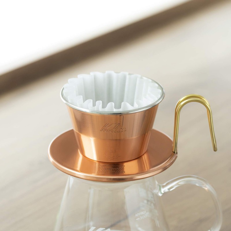 Kalita Wave Series KWF-185#22210 Coffee Filters, White, For 2-4 People,