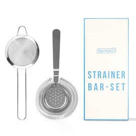 barmate Cocktail Strainer, Stainless Steel Bar Strainer Suitable for All Shakers, High Quality Bar Accessories