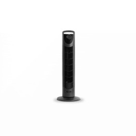 Air Monster 15830: 30" Tower Fan Oscillating 3 Speeds, 2 Hour Shut Off Timer Blk