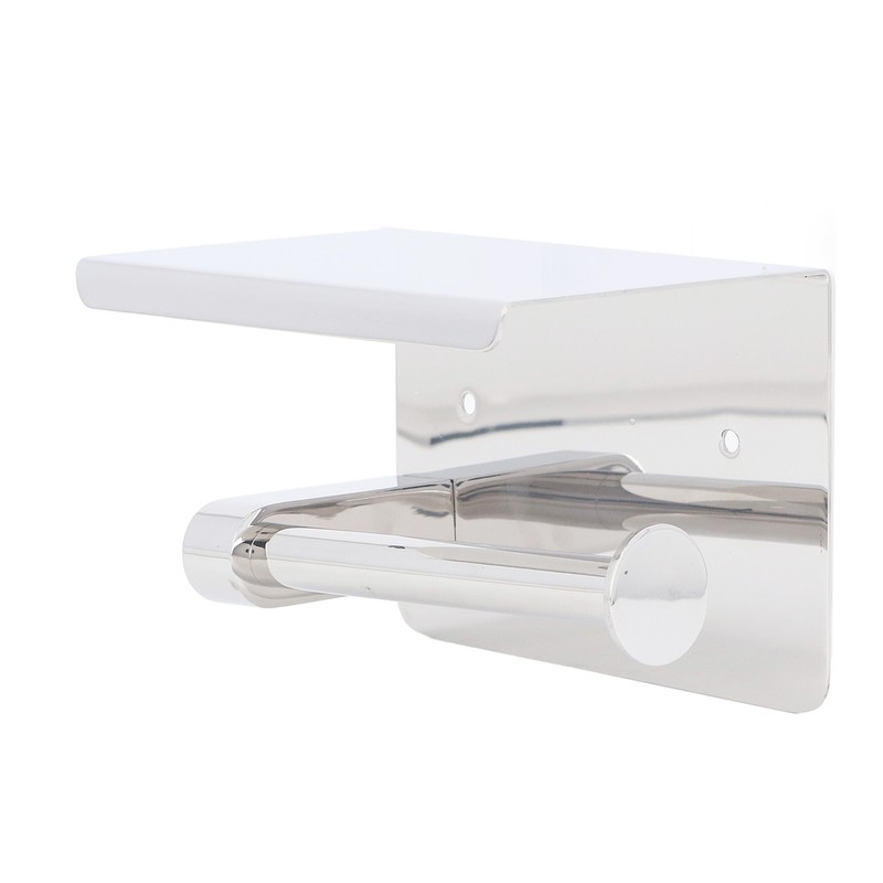 Stainless Steel Toilet Paper Holder Wall Mounted Bathroom Toilet Paper