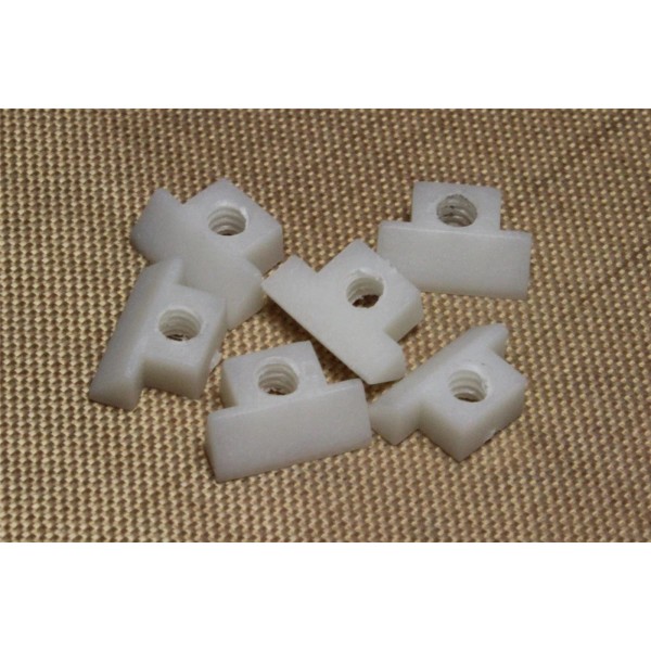 Philadelphia Luthier Tools & Supplies White ABS string saddles for