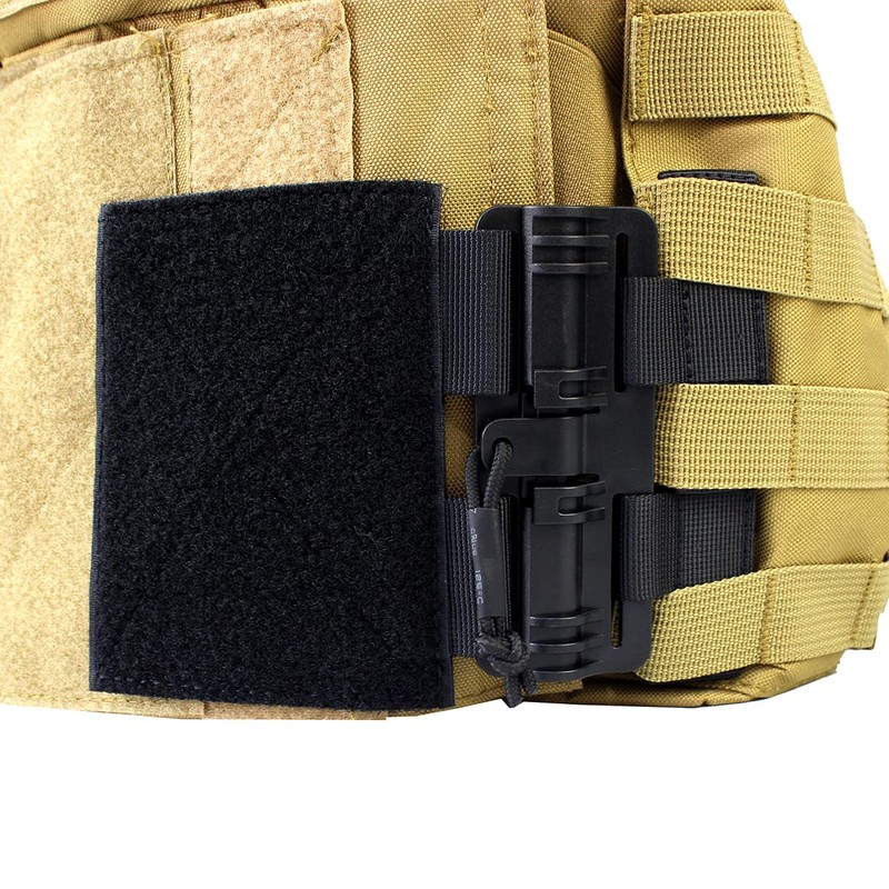 ROCOTACTICAL Quick Release Buckle Set,Single Point Molle Quick Disconnect Side