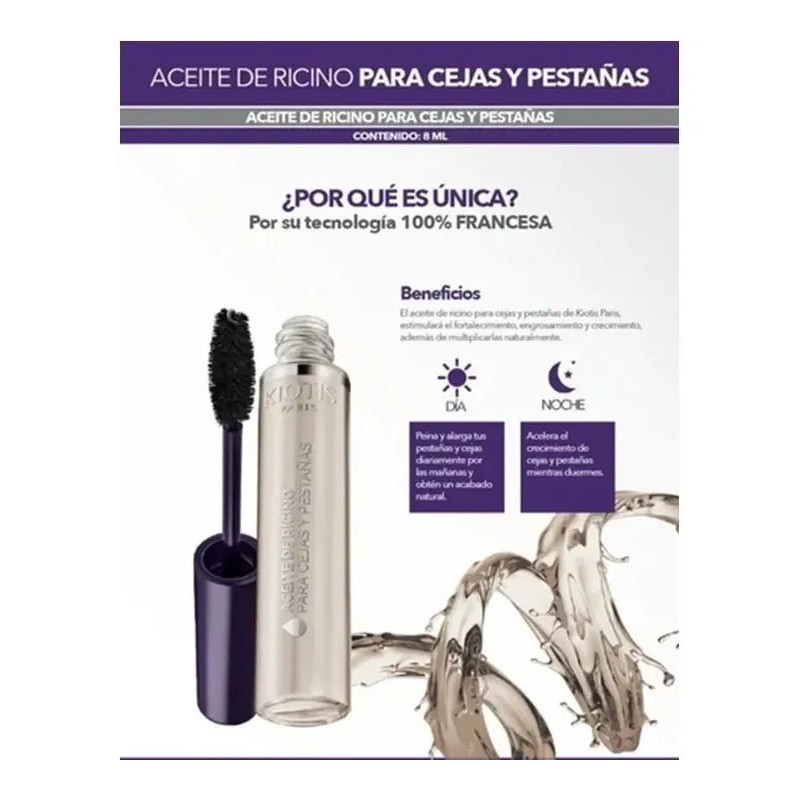 Aceite De Ricino Para Cejas Y Pestañas Kiotis De Stanhome