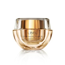 L'BEL - Concentré Total 15 Crema Antiedad 50 g, Crema Antiarrugas y Nutritiva Facial, con 15 Beneficios, Hidrata, Ilumina, Revitaliza, Nutre y Repara, con Tecnología GeneticComplex