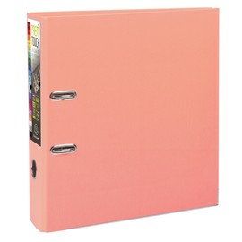 Exacompta 53305E Folder Polypropylene 2 Rings Spine 80 mm DIN A4 Salmon