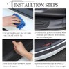Car Rear Bumper Protector Guard, 35.4 * 2.76 Inch Universal
