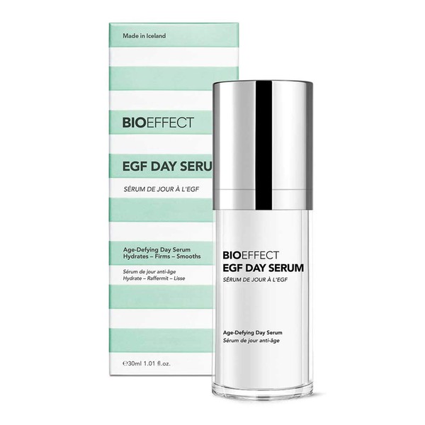 BIOEFFECT EGF Day Serum with Hyaluronic Acid and Natural Barley Growth Factor, Oil-Free Wrinkle Serum for Face, Boosts Hydration, Firming, Refines Pores, Smooths Skin Texture for All Skin Types