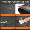 powoq Trunk Mat Compatible with 2018-2024 Ford Expedition/Lincoln Navigator 3rd