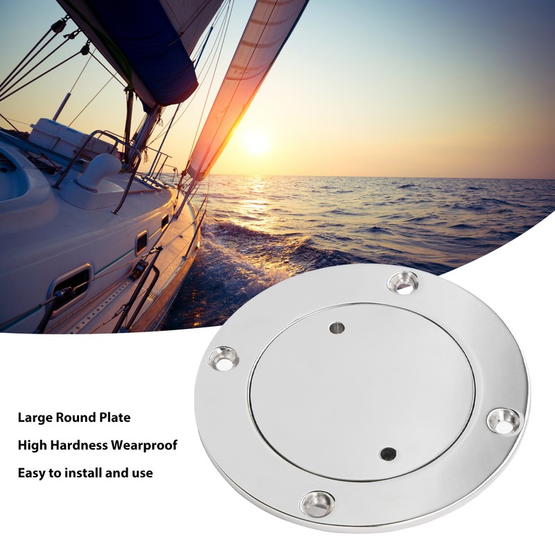 Boat Round Deck Plate Inspection Hatch Marine Access Port Hatch