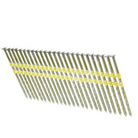 3-1/4" x .131 Screw Brite Strip Nails 21-DEG Plastic 4,000ct