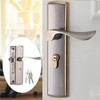 Durable Aluminum Door Lock for Home Security Indoor Bedroom Living