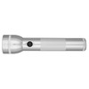 Maglite Heavy-Duty Incandescent 2-Cell D Flashlight, Silver