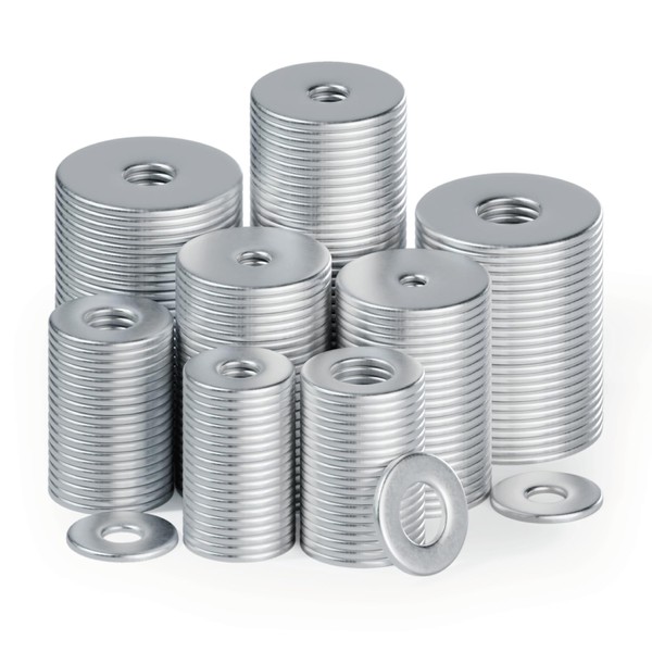 Pack of 80 Large Washers M6 Washers Stainless Steel Washers