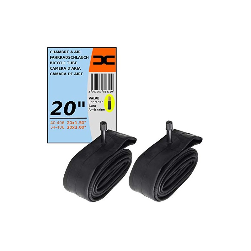 cyclingcolors Inner Tube 20 x 1.50 - 2.00 Inches (40/54-406)