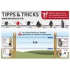 VOSS.farming Gate Handle Set with Tension Spring, Expands up to
