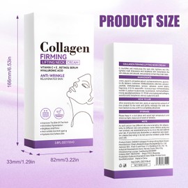 Firming Neck Cream, Tighten and Lift Neck Cream with Double Roller, for Relaxing Skin, Fine Lines, Shoulders and Neck, Reduces Wrinkles, Tightens and Smooths (110 ml)