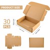 YKUKIZEE 30 Pack Small Corrugated Cardboard Shipping Boxes, 14x10x4 cm