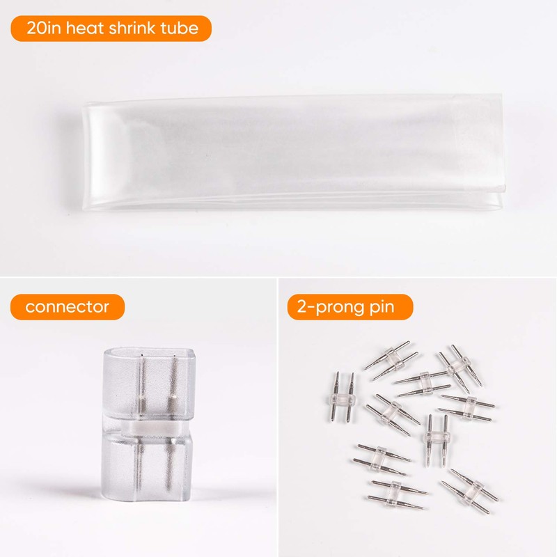 Shine Decor Connector and Connecting Wires for 7x14.5mm and 8x16mm