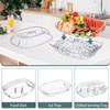 Chilled Serving Platters and Trays for Entertaining,Chilled Veggie Tray with