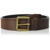 BOSS Joris Leather Belt with Branding on Roller Buckle