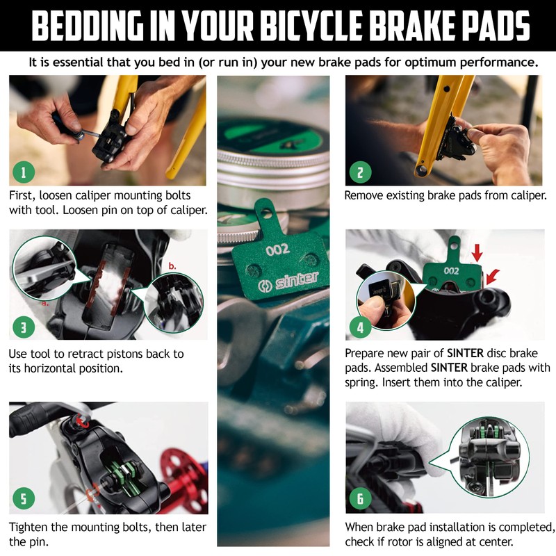 SINTER Premium Brake Pads for Avid & SRAM (Code, Guide),