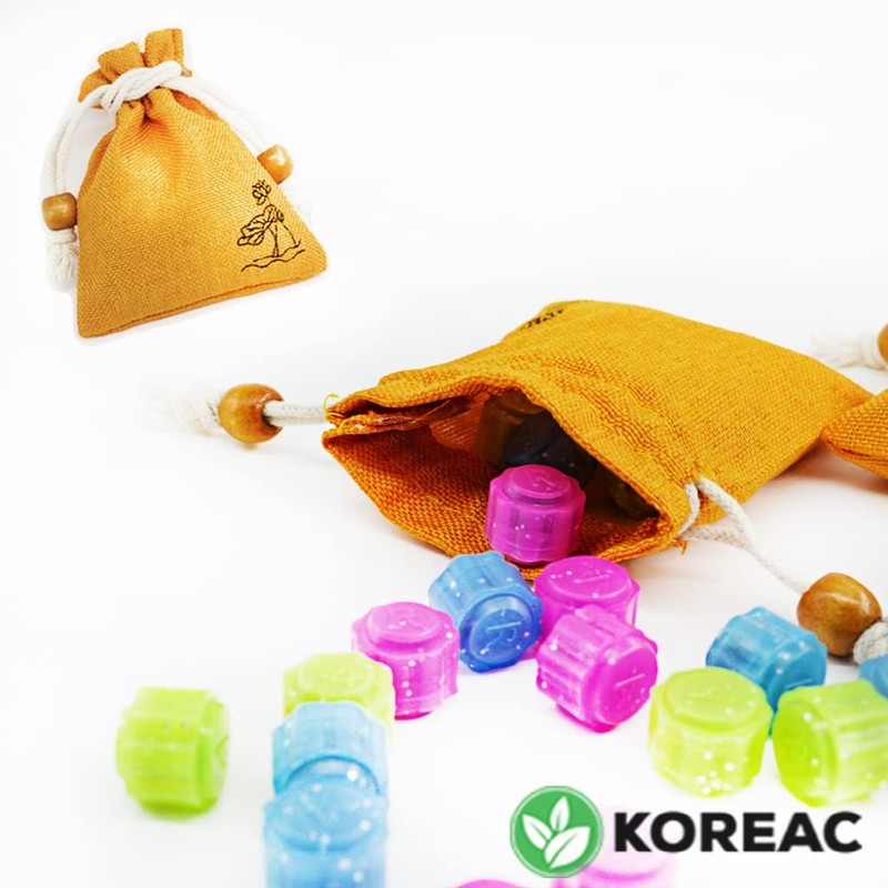 KOREAC_Gonggi Konggi Gong Gi Korean Jacks Jack Stone Game 15Pieces