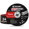 EZARC Cut Off Wheels 24 Pack, 75mm x 1.2 x