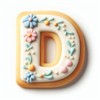 Alphabet Letter D 3 Inch Cookie Cutter from The Cookie