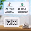 2-Pack Digital Room Thermometer and Hygrometer – Indoor Temperature and
