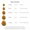 Naroa Unbleached Grass Sea Sponge Natural Exfoliating | Body Puff
