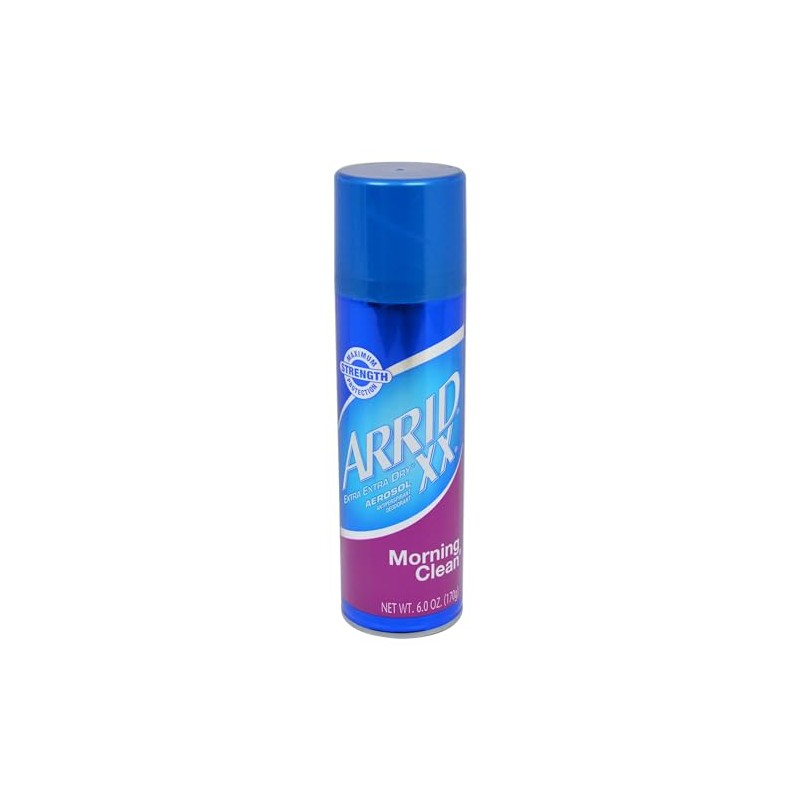 Arrid XX Anti-Perspirant and Deodorant Spray Morning Clean, 6 Ounce