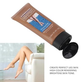 Sonew Loción de Maquillaje para Piernas, Base de Maquillaje Líquida, Hidratante Impermeable de Larga Duración, Cosmético Corporal para Piernas de Cobe