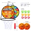 ONLYFUN 2 in 1 Dartboard for Children, Dart and Basketball