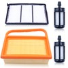 Air Filter Kit for Stihl TS410 TS420, ADEFOL Air Filter