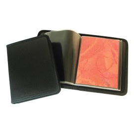 Alvin APB0406 Art Presentation Book, Great for Presentations or Storage, Acid-Free, 4" x 6" Dimensions, Comes with 24 Top Loading Polypropylene Pages, Can Hold up to 48 Photos, Black.