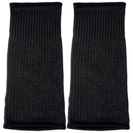 Alpinleux 1 Pair Arm Sleeves, Arm Protectors for Thin Skin and Bruising, Cut Resistant Sleeves, Sleeve to Cover Arms, Protective Sleeve for Arms (Black)