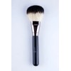 Brocha Polvo Grande MF Cosmetics Modelo 1244 Negro Con Estuche