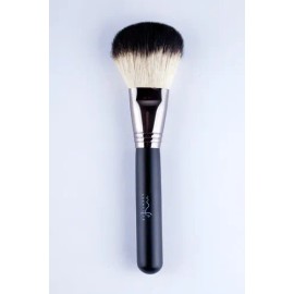 Brocha Polvo Grande MF Cosmetics Modelo 1244 Negro Con Estuche