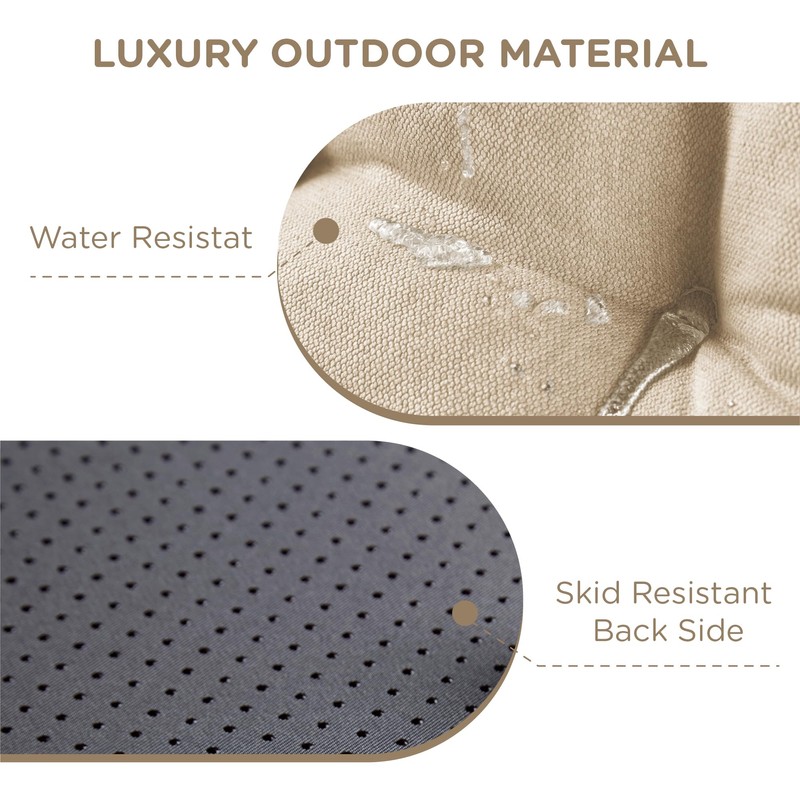 Codi Rocking Chair Cushions, Water Resistant Glider Rocker Replacement Cushion