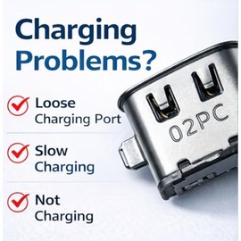 Puerto de carga USB-C de repuesto para Lenovo Thinkpad T480 T485 T580 A480 A485 L480 L580 L590, conector de alimentación CC tipo C para computadora portátil, fijación de soldadura para puerto
