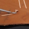 Leather Craft Set of 4 Leather Tools, V-shaped, U-Shaped, Beveling,